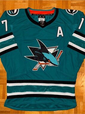 San Jose Sharks Macklin Celebrini Home Jersey